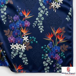 Soft Lightweight Polyester Digital Printed Fabric for Fashion Apparel Dresses and Home Textiles - Product Image 1