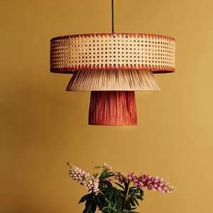 Abat-jour en bambou de haute qualité, couverture de lampe suspendue tissée naturellement, décoration intérieure, fabriqué au Vietnam par KingCraftViet - Product Image 6