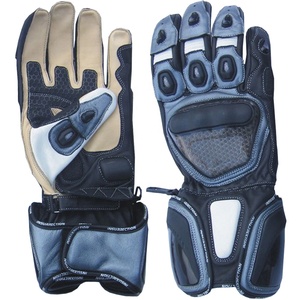 Guantes de Carreras de Karting Unisex de Cuero Genuino, Color Personalizado, con Logotipo Personalizado, Cierre de Gancho y Bucle, Impermeables, USA 2023, Más Vendidos - Product Image 1