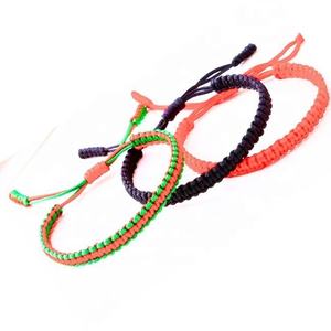 EcoCotton Cord <b>Bracelet</b> Adjustable Boho Cotton Cord <b>Bracelet</b> Customizable Cotton Knot <b>Bracelet</b> - Product Image 4