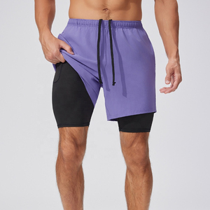 Shorts de sport personnalisés en gros pour hommes, séchage rapide, respirants, décontractés, design moderne, fournisseur - Product Image 2
