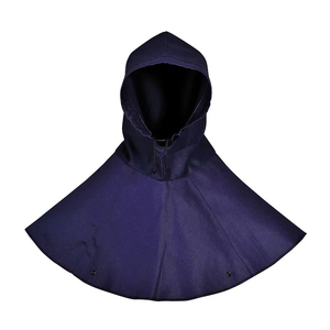 ROAD FITTER Flame Resistant Balaclava Hooded Protective Neck Gaiter Navy Blue <b>Welding</b> Workwear Cover Polyester/Spandex Image - Product Image 1