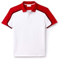 Chemises de golf en piqué à rayures pour hommes, coupe classique, en tissu tricoté, motif personnalisable, vente en gros
