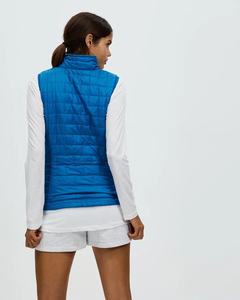 Chaleco sin mangas grueso y cálido con cremallera para mujer con decoración de piel Chaqueta acolchada de algodón para Otoño e Invierno Trajes informales - Product Image 3