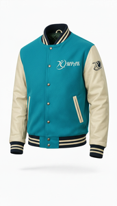 Chaqueta de Cuero Estilo Americano Profesional con Mangas Bordadas y Parches, Prenda Exterior de Moda para Estudiantes de Secundaria - Product Image 6