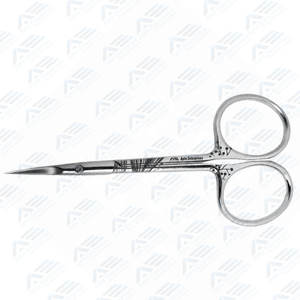 Tijeras para cutículas afiladas extra finas, hoja curva de acero inoxidable para recorte de precisión, accesorio de belleza y herramienta de manicura - Product Image 4