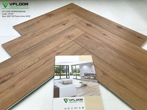 SUPER VENTAS: Piso SPC Herringbone Vfloor, Sistema de Bloqueo Valinge, Resistente al Agua y al Sonido, con Revestimiento IXPE - Product Image 5