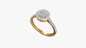 Anillo de Plata de Ley 925 con Diamantes, Moderno y Popular, para Regalo de Cumpleaños para Chicas, Disponible a Precio de Fábrica - Product Image 3