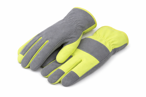 Guantes de Trabajo de Cuero de Alta Visibilidad con Agarre Mejorado para Trabajos al Aire Libre y Tareas Pesadas, Rendimiento Profesional en el Campo - Product Image 2