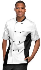 Chaqueta de Chef Profesional para Mujer, Uniforme para Personal de Cocina de Bar o Restaurante, Manga Larga, Poliéster/Algodón, Color Personalizable - Product Image 5