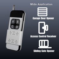 Télécommande sans fil intelligente RF 433 MHz/315 MHz - Clé universelle pour ouvre-porte de garage pour la domotique
