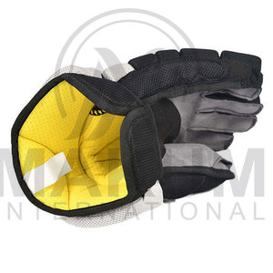 Guantes de Hockey sobre Hielo de Cuero Profesionales de Alta Calidad, Impermeables, con Diseño de Logotipo Personalizado y Material Suave para Uso en Exteriores en Invierno - Product Image 4