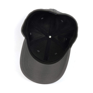 Casquette de baseball unisexe à 6 panneaux, gris uni, ajustable, en tissu sergé, décontractée, pour adultes, à porter en toutes saisons - Product Image 4