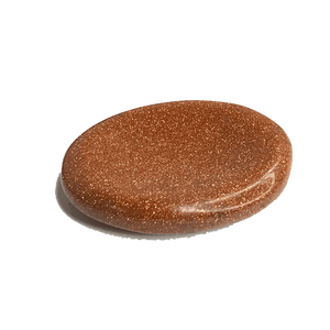Pierre de poche anti-stress en pierre d'or rouge naturelle, cristal de guérison, pierre précieuse pour massage des chakras, vente en gros - Product Image 6