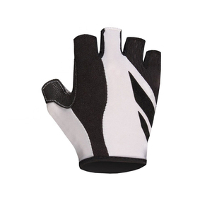 Guantes de Levantamiento de Pesas de Medio Dedo, Material PU, Transpirables, Antideslizantes, con Almohadilla en la Palma, para Gimnasio, Fitness, Unisex, Rosa y Negro - Product Image 4