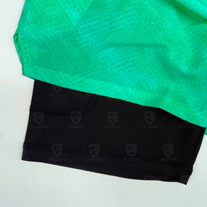 Pantalones Cortos Deportivos 2 en 1 para Hombre, Personalizados, Reflectantes, de Poliéster y Elastano, para Entrenamiento de Tenis, Fútbol y Fitness, de Secado Rápido - Product Image 4