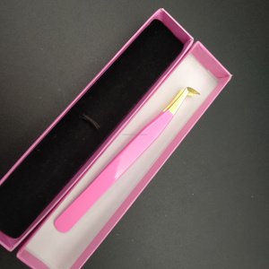 Pince à cils courbée pour isolation de volume, outil professionnel pour extensions de cils - Product Image 6