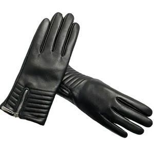 Gants en cuir durables pour l'hiver, gants en cuir véritable classiques pour l'hiver, gants en cuir chauds et élégants pour hommes - Product Image 6