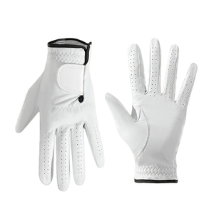 Premium Breathable Waterproof Non-Slip Left <b>Hand</b> <b>Men</b> Soft Lambskin Leather Golf Gloves for Outdoor Sports - Product Image 1