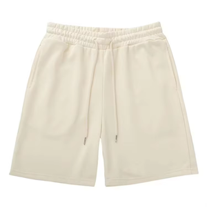 Shorts de sport pour hommes en toile 100% coton, personnalisables, respirants, à taille élastique, séchage rapide, pour la course et le basketball - Product Image 4