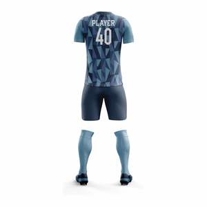 Uniformes de fútbol juveniles premium y uniformes de fútbol personalizados 100% poliéster para hombre, uniformes con logotipo personalizado OEM ODM - Product Image 6