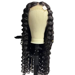 Extensions de cheveux humains de qualité supérieure, à pointes plates, en ruban adhésif, bouclées, ondulées, à ondes profondes, cheveux vierges vietnamiens 100%, prix de gros - Product Image 1