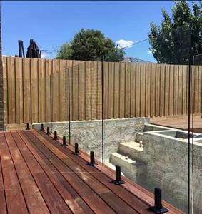 Zd בריכת זכוכית בריכה גדר spigot מאט מעקה שחור מחץ זכוכית סוגר אביזרי מעקה מעקה מרפסת מעקה - Product Image 2