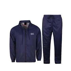 Combinaison coupe-vent réfléchissante pour hommes, respirante, imperméable, coupe-vent, parfaite pour la course nocturne, le cyclisme, la randonnée et les activités de plein air - Product Image 1