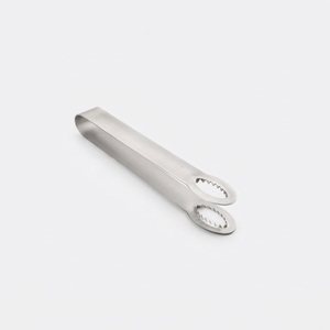 High-End Stainless Steel Ice Tongs With Artistic Human Hand Design Polished Mirror Finish Sculptural Barware For Luxury Hotels - Product Image 2