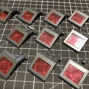 ชุดโมเดลจอแสดงผลโรงเก็บยานอวกาศแนวไซไฟ อุปกรณ์เสริมไดโอรามา ชิ้นส่วนจอแสดงผลควบคุมหุ่นยนต์ - Product Image 2