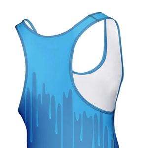 Fournisseur en gros de haute qualité – Maillot de lutte une pièce personnalisé à séchage rapide pour hommes avec logo frontal – Vente d'uniformes - Product Image 4