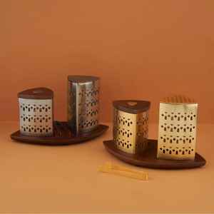 Quemador de Incienso de Madera de Acacia Natural, Porta Incienso de la Mejor Calidad, Decoración para el Hogar, Porta Incienso de Fragancia Personalizado de Madera - Product Image 4