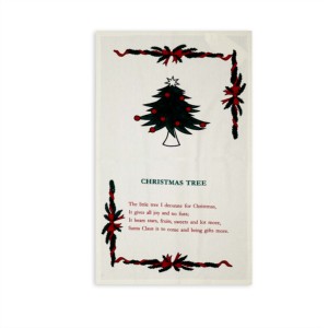Toalla de Cocina con Diseño Navideño Atractivo, 100% Algodón, Súper Absorbente, de la India - Product Image 3