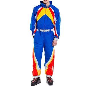 Combinaison de ski unisexe personnalisée coupe-vent et imperméable, tenue de sport une pièce pour le ski, pour femmes et adultes - Product Image 1