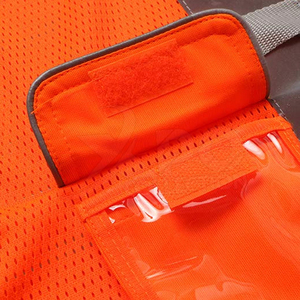 Chaleco de Seguridad de Poliéster de Alta Visibilidad con Logotipo de Alta Calidad, Múltiples Bolsillos, Reflectante ANSI Clase 1 EN ISO 20471 Clase 2, con Luz LED Intermitente e Impermeable - Product Image 5