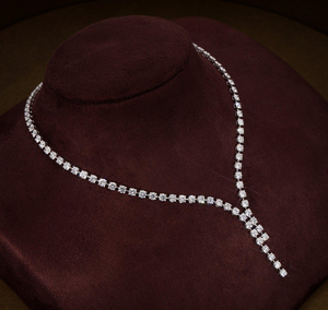 Collar con Colgante de Diamante Creado en Laboratorio, Estilo Vintage, con Inicial Personalizada, Certificado IGI, Regalo de Boda para Mujer - Product Image 3