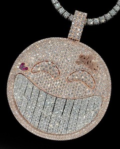 Natural Diamond Pendant with Unique Design Solid Silver Luxury Jewelry Choice for Modern Women and Classic Styling Pendant - Product Image 5
