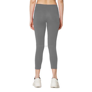 กางเกงเลกกิ้งออกกำลังกายเอวสูงสำหรับผู้หญิง หลายสี ผ้าถัก ระบายอากาศ ความยาวระดับเข่า เหมาะสำหรับเล่นกีฬาและกิจกรรมกลางแจ้ง - Product Image 6