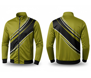 Soft & Comfortable Zip <b>Jacket</b> for Daily & Sports Wear <b>Warm</b> Breathable Quick Dry | Sizes <b>Men</b> Women Youth | Training <b>Jacket</b> - Product Image 1