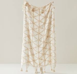 Venta al por mayor Mantas sofá Manta Tejida al aire libre mantas multifuncionales Boho con borlas - Product Image 6