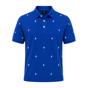 Chemises pour hommes en coton avec logo personnalisé, taille plus, séchage rapide, respirantes, de haute qualité - Product Image 1