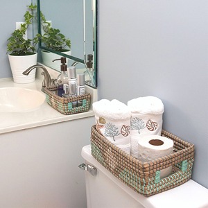Set Of 3 Seagrass Shelf <b>Basket</b> Handmade <b>Storage</b> <b>Basket</b> Wholesale eco-friendly Made in Viet Nam - Product Image 6