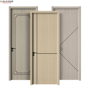 Puerta de Baño de Madera y Plástico Compuesto, Moderna, Impermeable, Acabado Interior de Alta Calidad, Venta de Fábrica, para Casa, Villa o Apartamento - Product Image 3