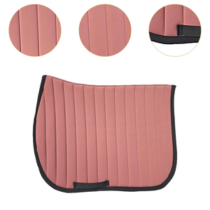 Premium Quality Equestrian Supplies Custom Saddle Pads Set High End Ear <b>Bonnet</b> Bandages for Horse Riding Saddle Blanket Set - Product Image 4