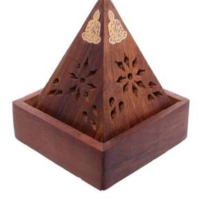 Quemador de Incienso Indio de Madera para Mejorar los Rincones de Oración, Identidad Cultural, Opciones Personalizables - Product Image 1
