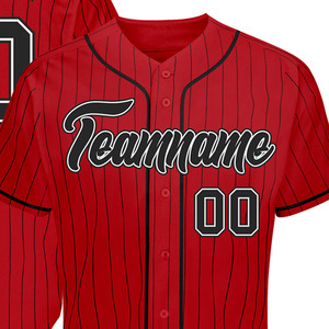 OEM <b>Custom</b> Baseball Jersey Sublimation Personalized 100% Polyester Casual Button Front Team Name Number Sportswear Shirt Apparel - Product Image 2