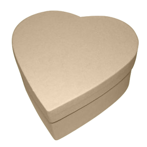 Boîte-cadeau de papier d'art rigide de taille de logo personnalisé en gros stratification brillante UV en forme de coeur gaufrage manipulation de stratification mate - Product Image 2