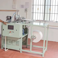 Machine automatique de fabrication de tampons médicaux Gamgee, verte, 400 kg, AMARNAATHH ENGINEERING, 4 kW, 380 V/220 V, 15-30 pièces/heure