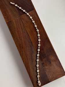 Pulsera de tenis con diamantes de moissanita VVS1 de corte ovalado y redondo para mujer, de plata 925 chapada en oro fino, regalo de aniversario para esposas - Product Image 5