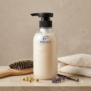 ขวดพลาสติก PET ขนาด 400 มล. สำหรับฝาแบบเปิดปิดได้ สีดำ สำหรับโลชั่น แชมพู ครีมอาบน้ำ บรรจุภัณฑ์เครื่องสำอาง โรงงานเวียดนาม ยี่ห้อ Pavico รุ่น Silk - Product Image 5